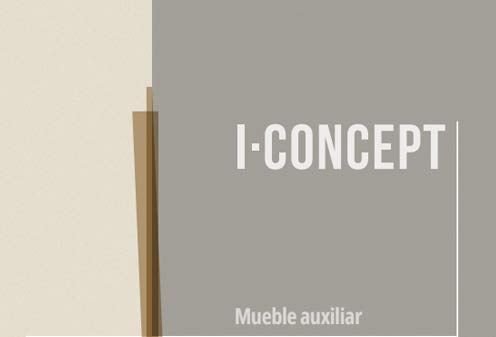 Catálogo I-Concept — Recibidores, zapateros, mesas